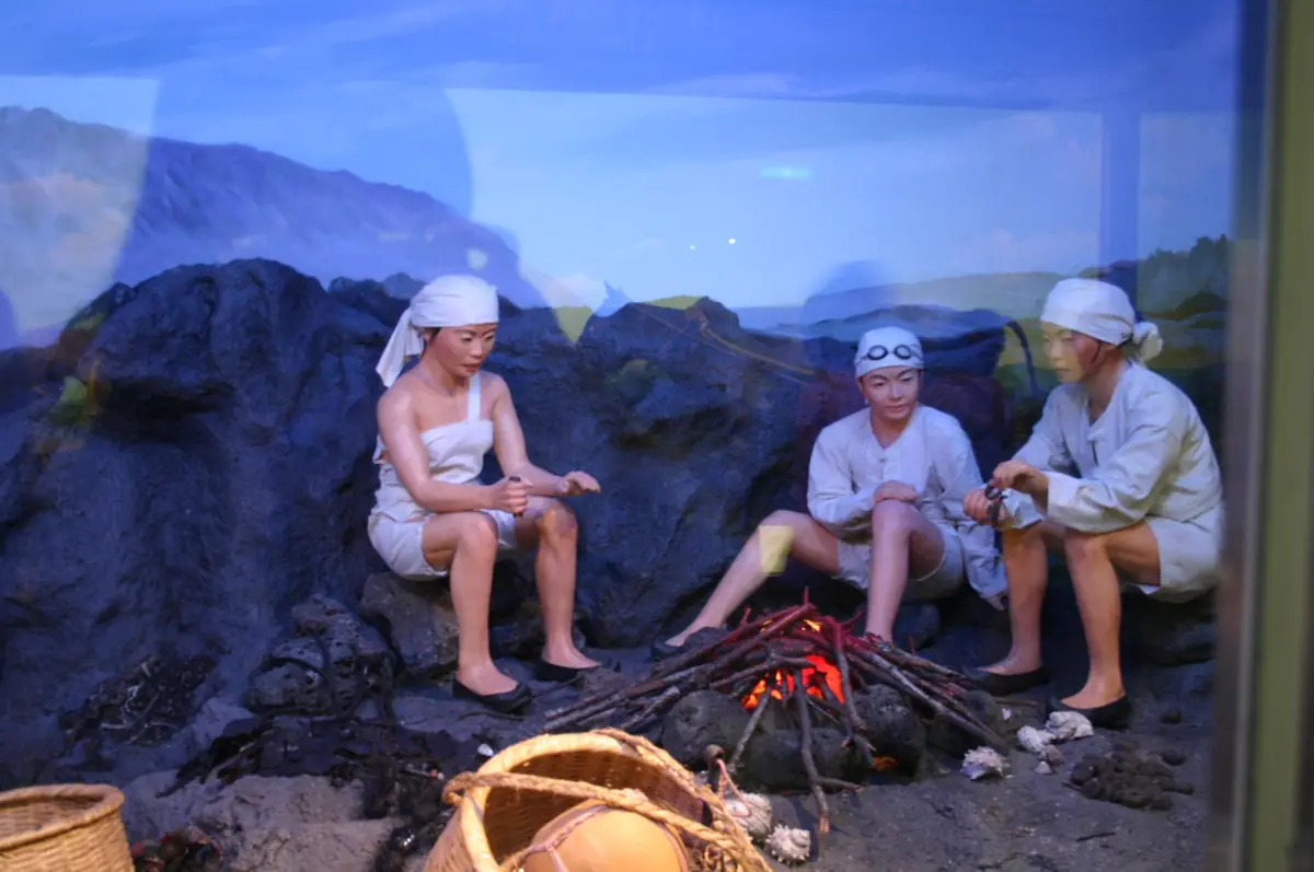 Diorama in the Haenyeo Museum